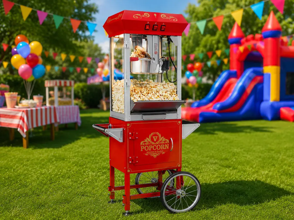 Machine à pop-corn — photographie de présentation